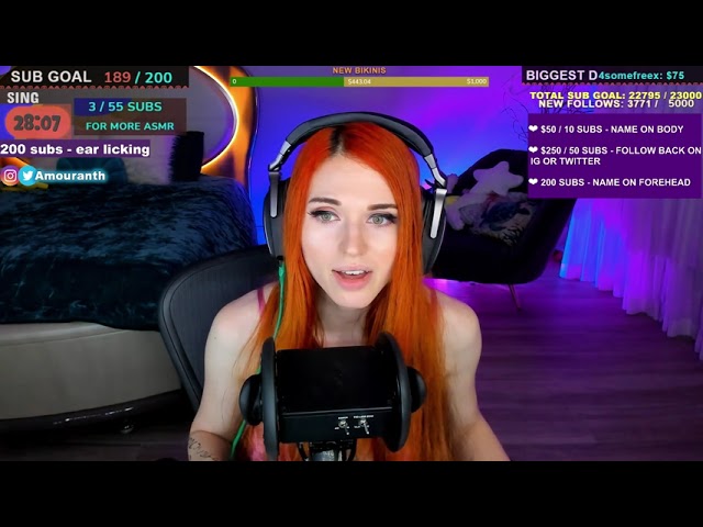 O vídeo adulto da Amouranth com Belle Delphine pode rolar 