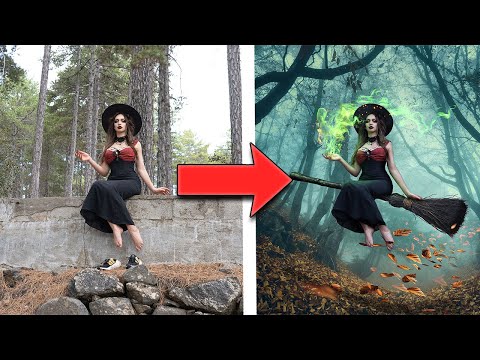 How to become a Witch using Photoshop