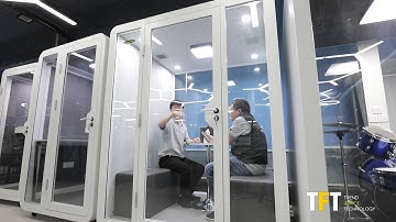 TFT Movable Private Office pod Soundproof Acoustic  Pods / phone booth /affordable office pods