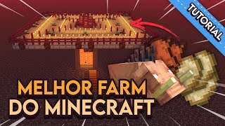 FARM DE CARNE E COURO (Farm de hoglin) - [TUTORIAL Minecraft 1.16.5]