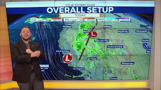 Weekend starting off sunny and dry, but expected to shift Sunday