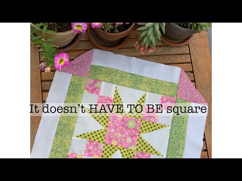 Beginner Patchwork Baby Quilt Pattern Using 5” Squares - Tutorial