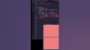 Coding 3D text with hover #shorts