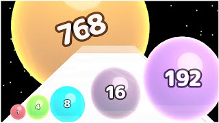 Melty Bubble (merge 2048 blob) - Gameplay Walkthrough - Levels 151-200