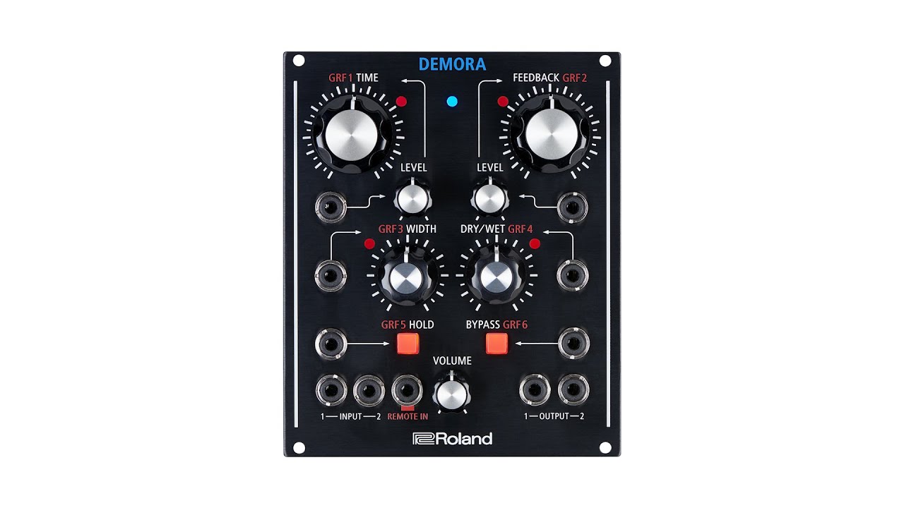 Roland AIRA Demora Effects Module Demo by Sweetwater - YouTube