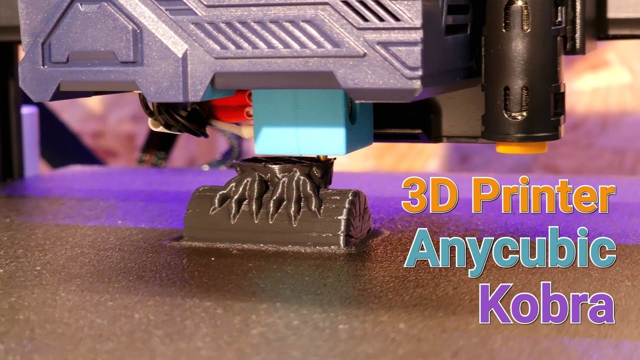 ANYCUBIC Kobra Mise à niveau automatique de l'imprimante 3D, imprimantes 3D  FDM avec mise à niveau ANYCUBIC LeviQ auto-développée et plate-forme  magnétique amovible pour le bricolage à domicile Taille d'impression 8,7 x