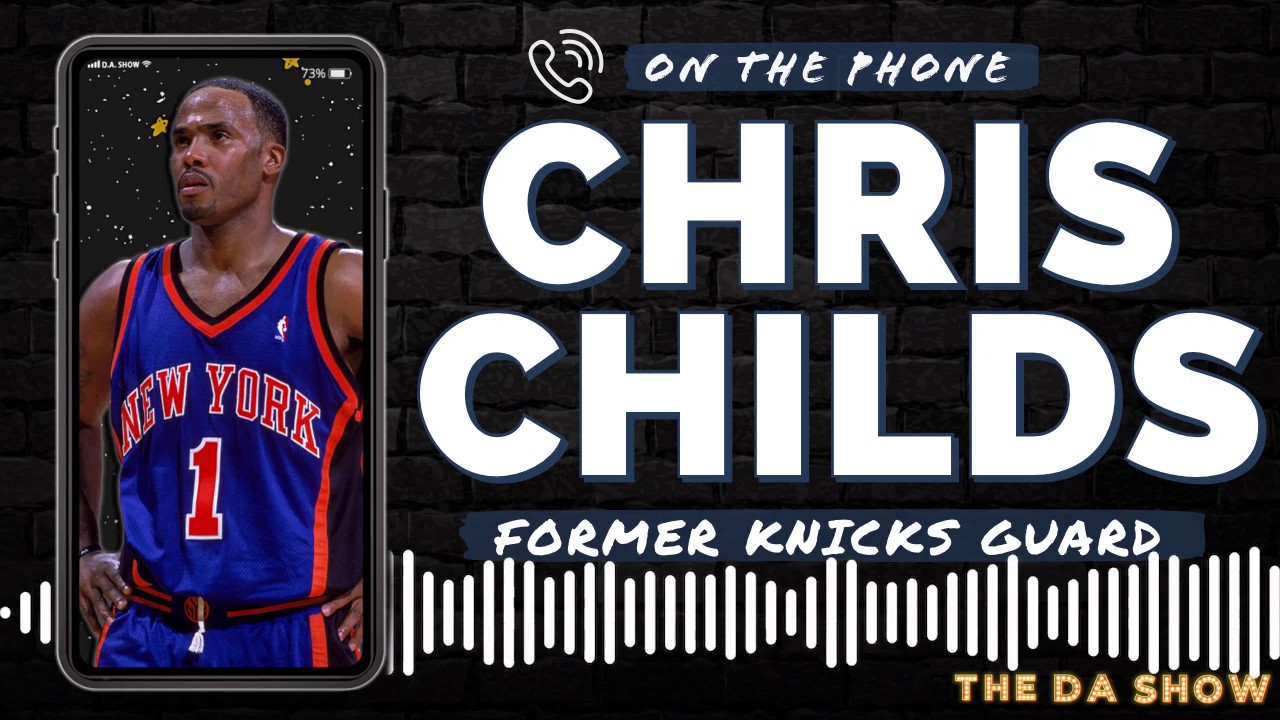 chris childs jersey