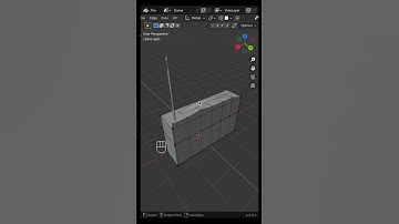 Align Vertices - Blender #3d #tips