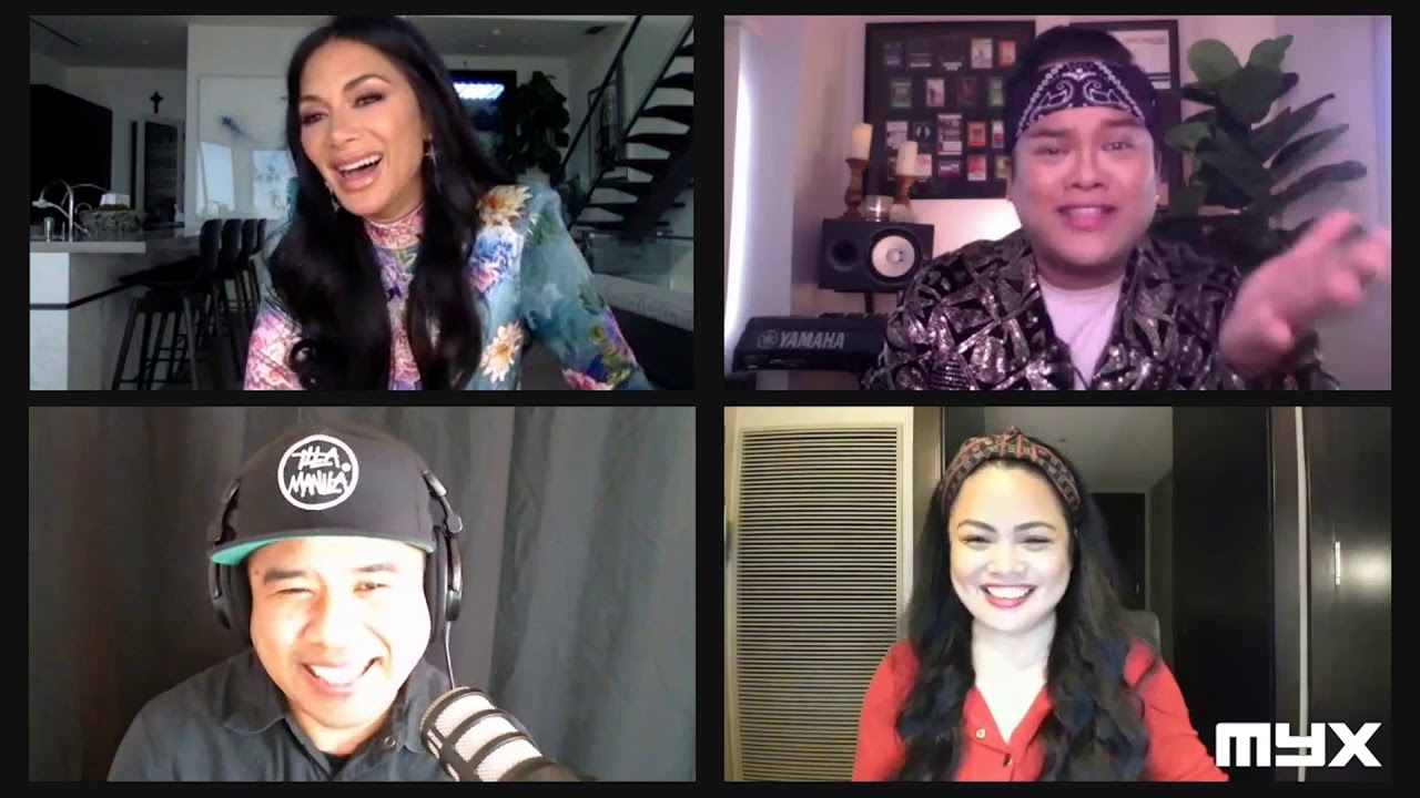 Part 1/2 Nicole Scherzinger (Pussycat Dolls) & Troy Laureta (Ariana Grande) Interview About Pangako