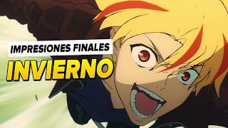 Impresiones finales temporada de Invierno 2026
TWITCH: https://www.twitch.tv/santiagoshonen
Canal secundario: https://www.youtube.com/channel/UCb0x0I4TZt2nsA0v5aEPkYQ
📌 Sígueme en mis redes sociales:
•Twitter: https://twitter.com/Santiago_shonen
•Facebook: https://www.facebook.com/Santiago-shonen-105922911538971/
•Instagram: https://www.instagram.com/santiago_shonen/?hl=es Impresiones finales temporada de Invierno 2026