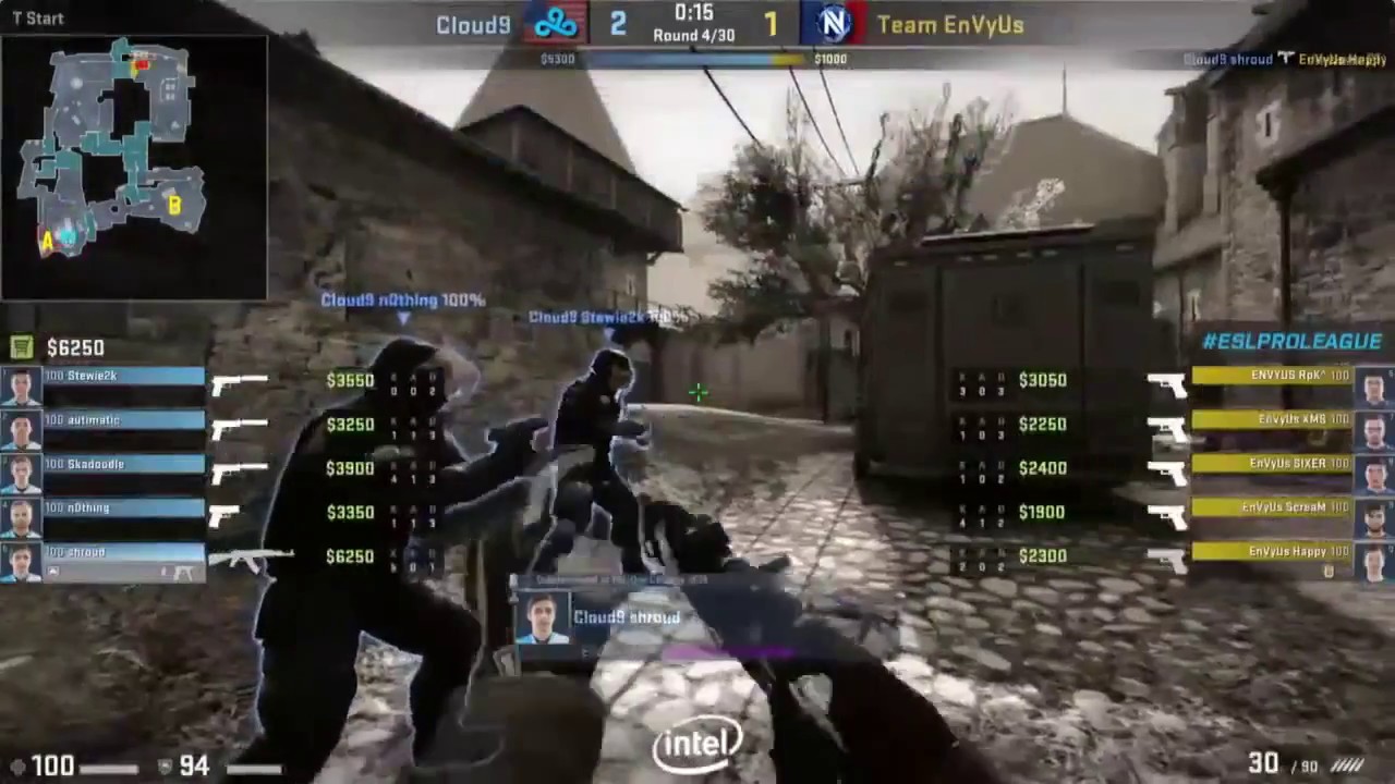 Envyus vs CLoud9 - proleague