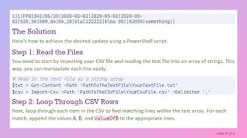 How to Change Multiple Lines in a Text File Based on a CSV File Using PowerShell