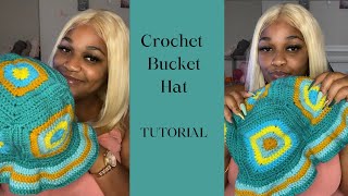 Trendy Crochet Bucket Hat Tutorial