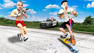 IGRAMO GANJE U GTA 5! *Nije mogao da me stigne?*