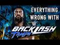 كل ما هو خاطئ في عرض WWE Backlash 2026 