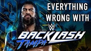 Famous Everything Wrong With WWE Backlash 2026 Wealth
