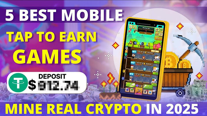 5 MOBILE Crypto Mining Games to Earn REAL CRYPTO in 2025 ( LEGIT & TESTED )