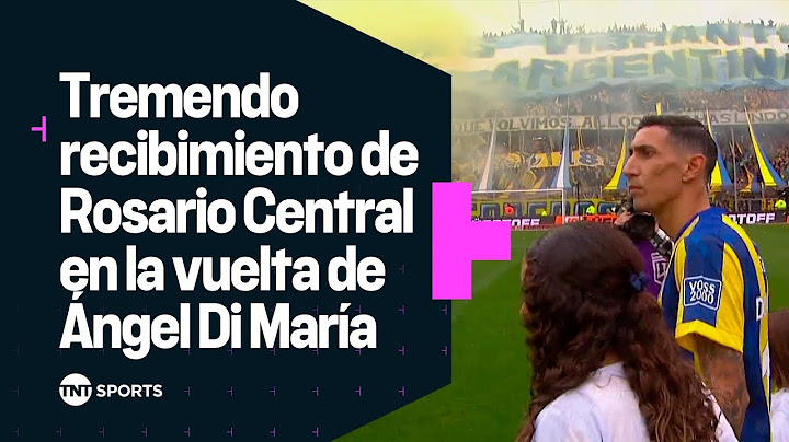 ¡EXPLOTÓ EL GIGANTE!🎇 El TREMENDO RECIBIMIENTO de ROSARIO CENTRAL en la VUELTA de Ángel DI MARÍA