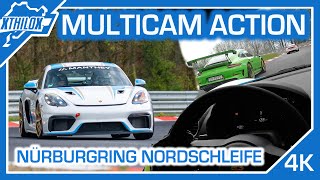 Catching up with GT3 RS MR + GT4 MR - Multicam Lap DJI Osmo Action 2 + 3 NÜRBURGRING NORDSCHLEIFE 4K