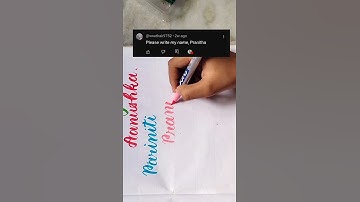 Pranitha💖......write your name in comment box....#calligraphy #youtubeshorts #shorts #tutorial #doms