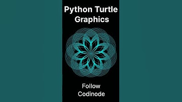 🎨 Python Turtle Graphics magic #yt #coding #ytshorts #ytviral #ytshort #ytshortsindia #python