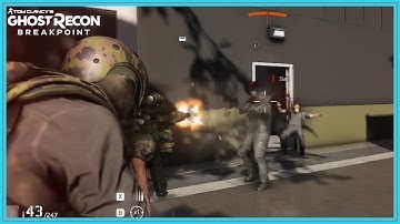 Ghost Recon Breakpoint Closed Beta | Clearing Sentinel Corp Land Base | Advanced Difficulty