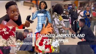 Pele Engaged Jadrolita and this happen.  #pele #jadrolita #davido #engagement #love #blogger #xmas Profile