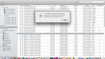 LiveScribe Desktop in Action (inaction) ...Again