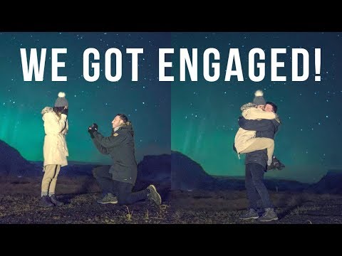 Video: See This Couple's Northern Lights Proposal Photo