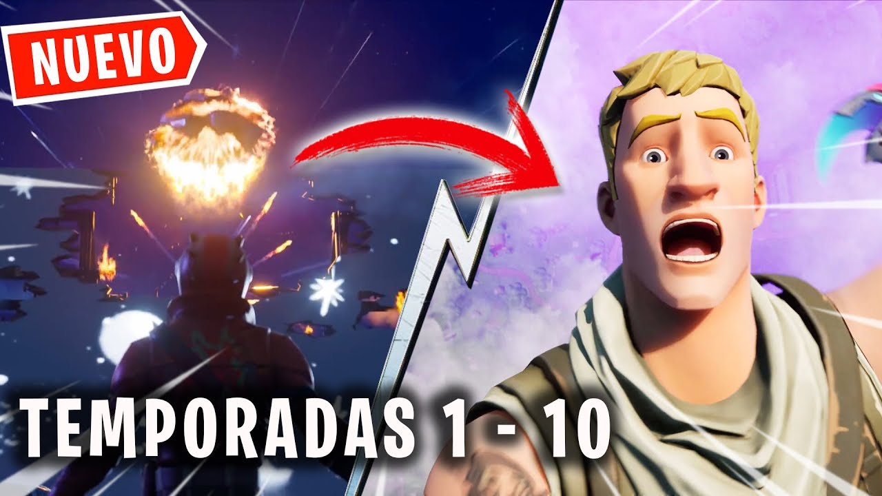 FORTNITE TODOS LOS TRAILERS | Temporadas 1 - 10 - YouTube