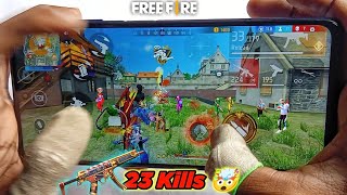 POCO X3 PRO: 4 Finger HUD Aggressive Gameplay Handcam 🔥 - 23 Kills Booyah! 🤯
