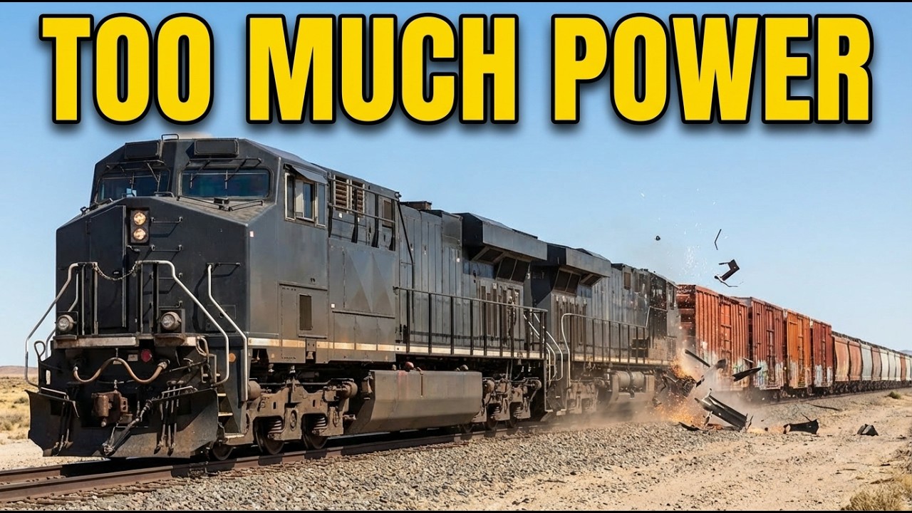 10 Times American Horsepower Snapped A Mile Long Train