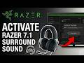 How to Activate Razer 7.1 Surround Sound on Windows