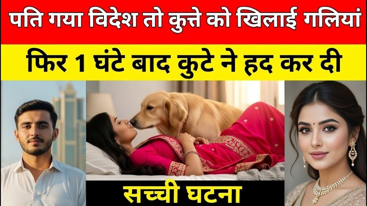 औरत और कुत्ते का हैरान करने वाला रिश्ता | जो हुआ वो किसी ने नहीं सोचा था #crime