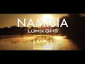Panasonic lumix gh5 4k 422 10bits wild namibia
