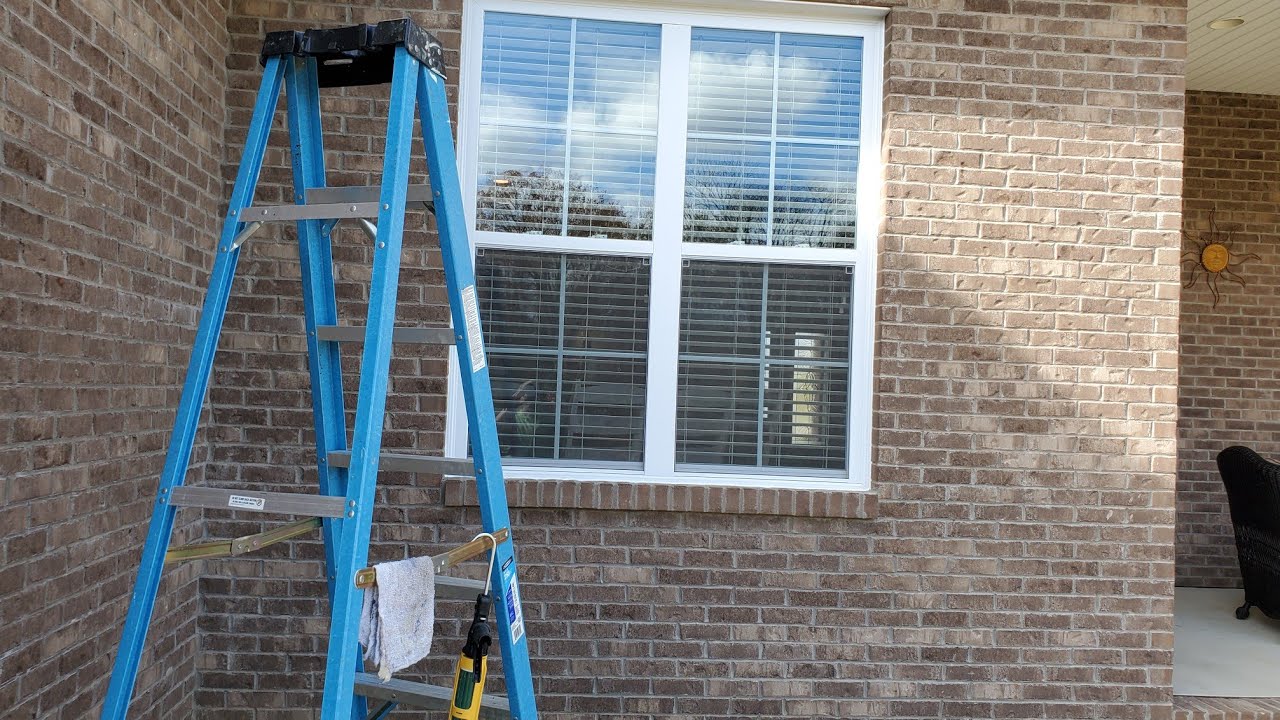 How to caulk exterior windows and doors saving energy loss YouTube