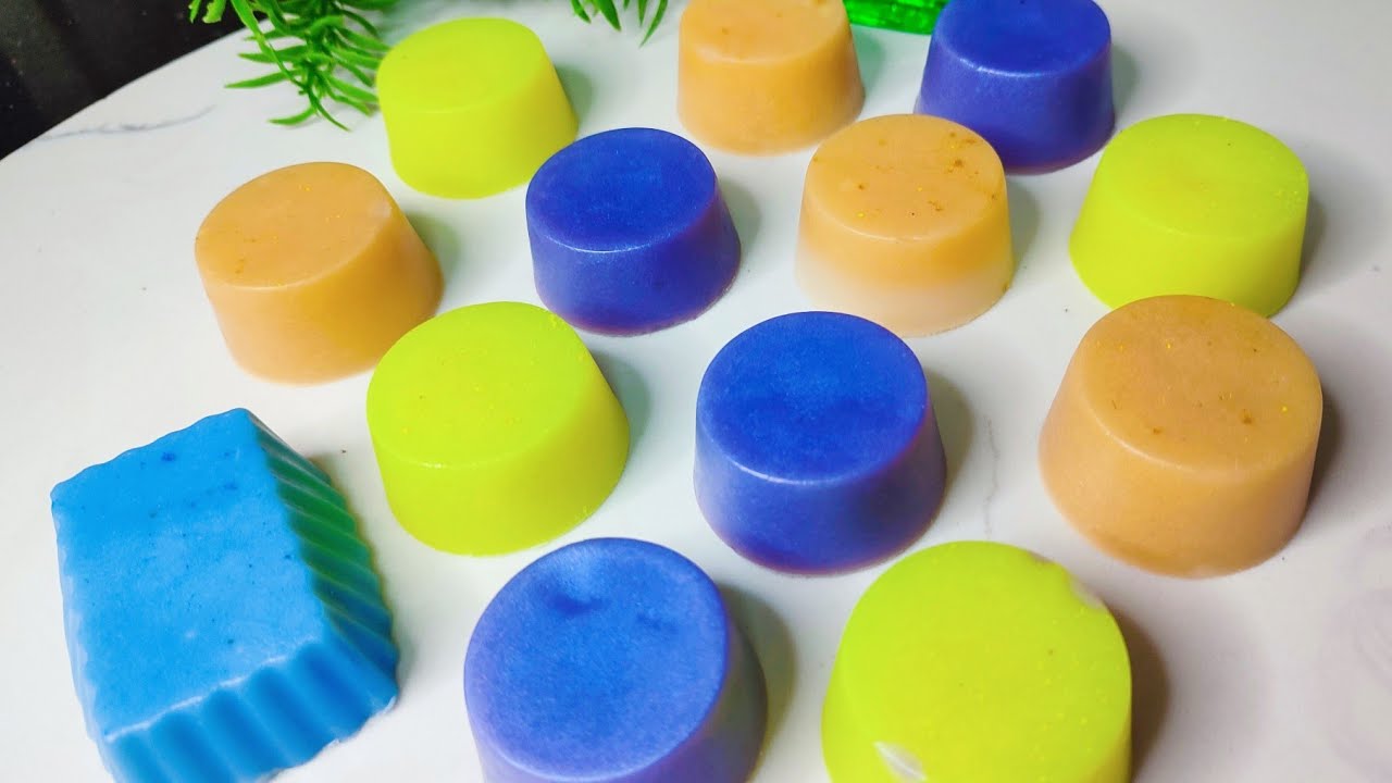 صابون الفنادق والأطفال بدون صودا كاوية ولا زيوت آمن تماما على البشرة وبتكلفة بسيطة#صابون_لليدين