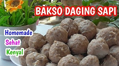 Resep Bakso Daging Sapi Kenyal Tanpa Pengenyal - Durasi: 11.50. 