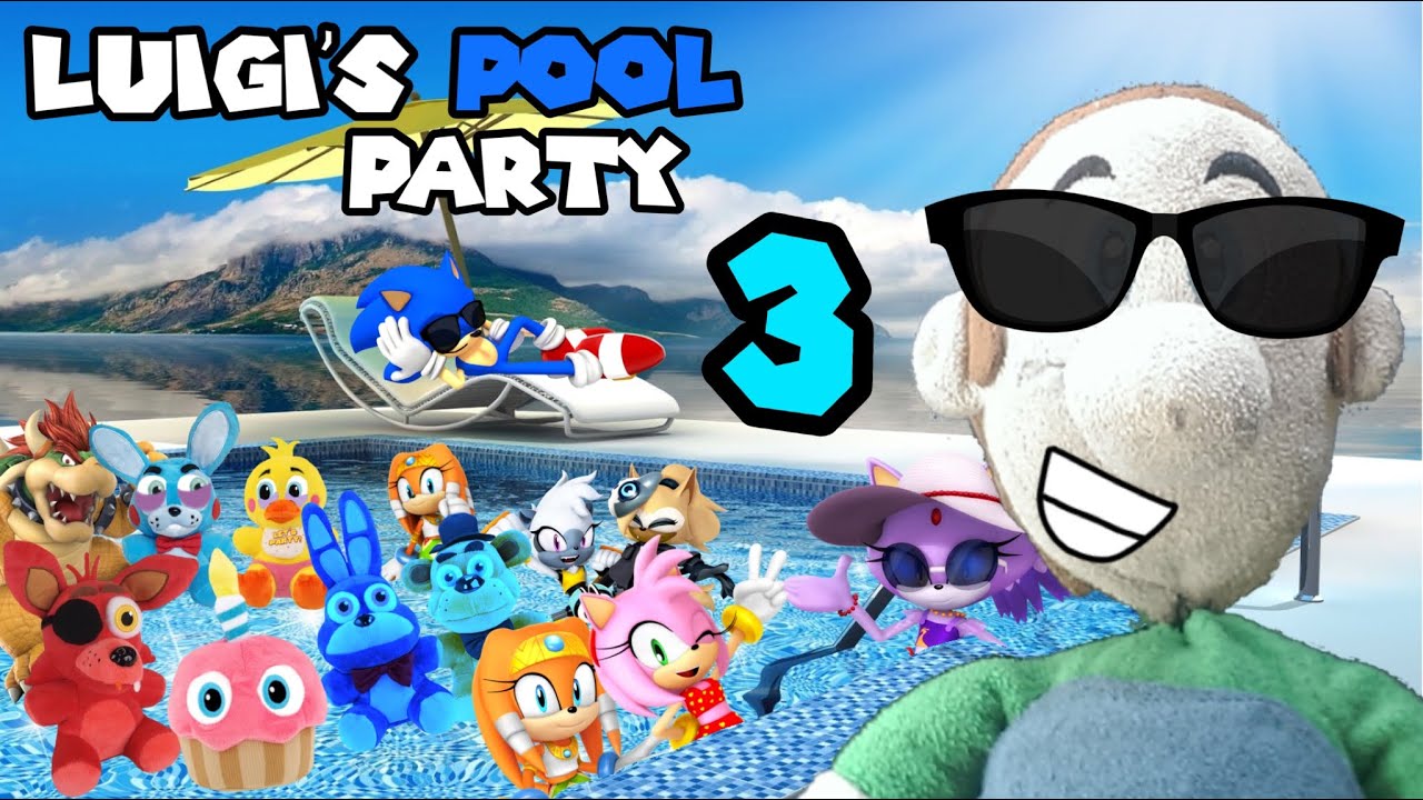 Luigi and Friends: Luigi’s Pool Party 3 - YouTube