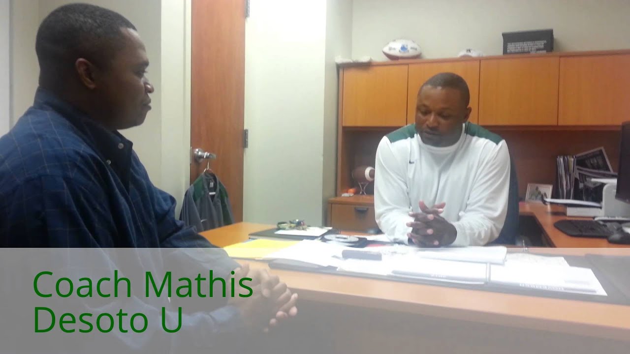 Coach Mathis of the Desoto Eagles talks about their undefeated season ...