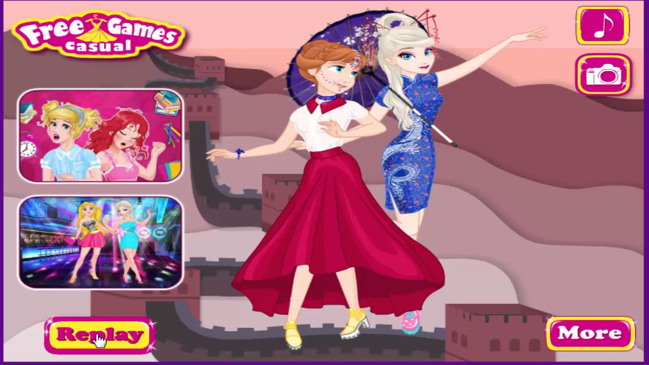 Disney Frozen Games Frozen Sister Asia Travel YouTube