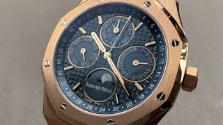 Audemars Piguet Royal Oak Perpetual Calendar 26574OR.OO.1220OR.02 Audemars Piguet Watch Review