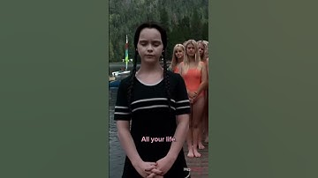 Thumbnail of Wednesday Addams Being a Savage 🔥 #shorts