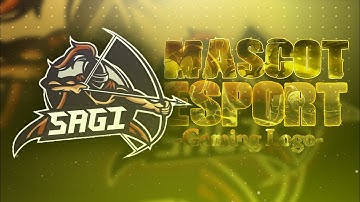 How to make #ESport Logo || # Gaming logo || #PsTouch logo tutorial🔥 || #Araphix