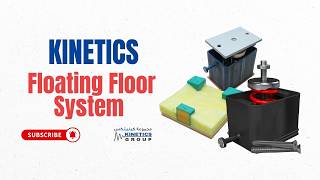 KINETICS Floating Floor System | Noise & Vibration Control for Acoustic Building Projects