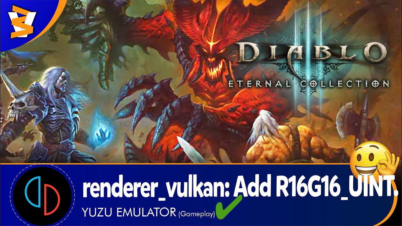 Yuzu Early Access 2233 (OpenGL) - Diablo III: Eternal Collection  (Playable/Latest!!) 