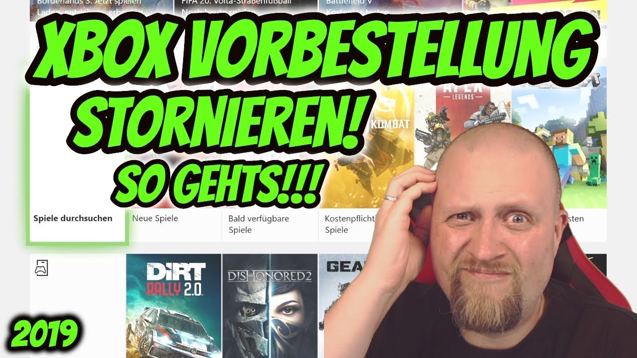 Xbox digitale Vorbestellung stornieren So geht's! Tutorial 2019