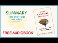 How Emotions Are Made by Lisa Feldman Barrett | Summary | Free Audiobook