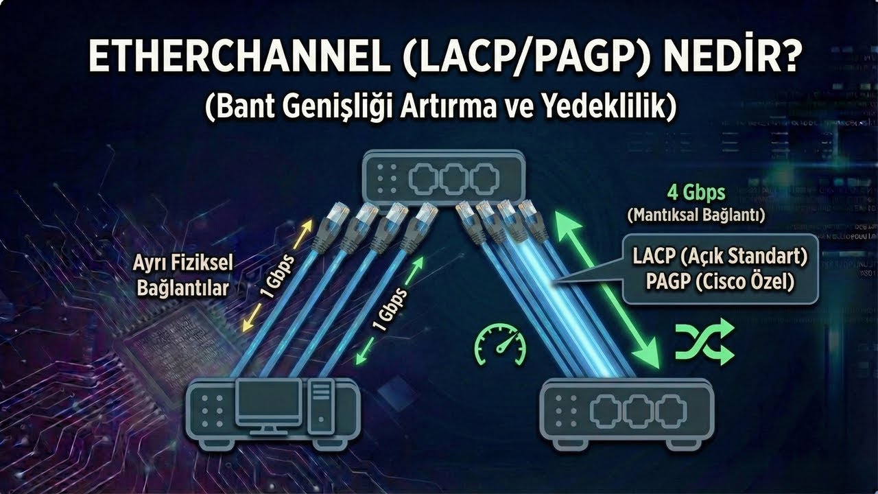 EtherChannel LACPPAGP Nedir?