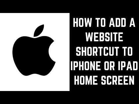 Paano Magdagdag ng isang Shortcut sa Website sa iPhone o iPad na Home Screen